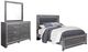 Signature Design by Ashley® Lodanna 2-Piece Gray Queen Panel Bed Set-0