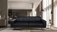 Mazin Furniture Ipanema Soft Black 88'' Sofa-2