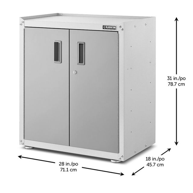 Gladiator® Ready-to-Assemble White Full-Modular Gearbox-3