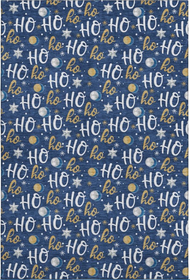 Dalyn™ Rug Company Merry & Bright MY18 Navy 5'x8' Area Rug-0