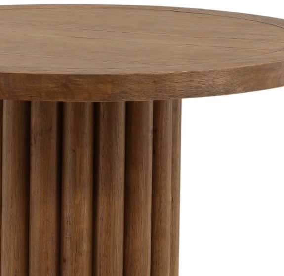 Dovetail Furniture Henley Dark Brown Bistro Table-2