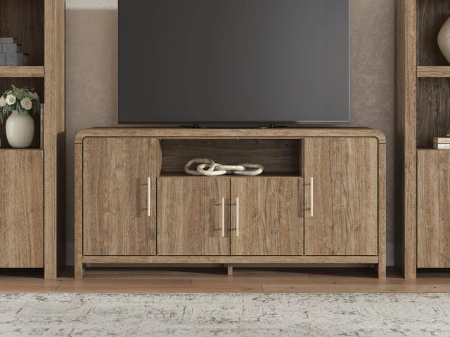Signature Design by Ashley® Dovander Brown Extra Large TV Stand-2