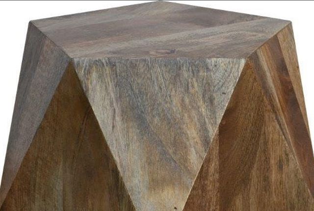Jaipur Furniture Eavey Dark Brown Side Table-1
