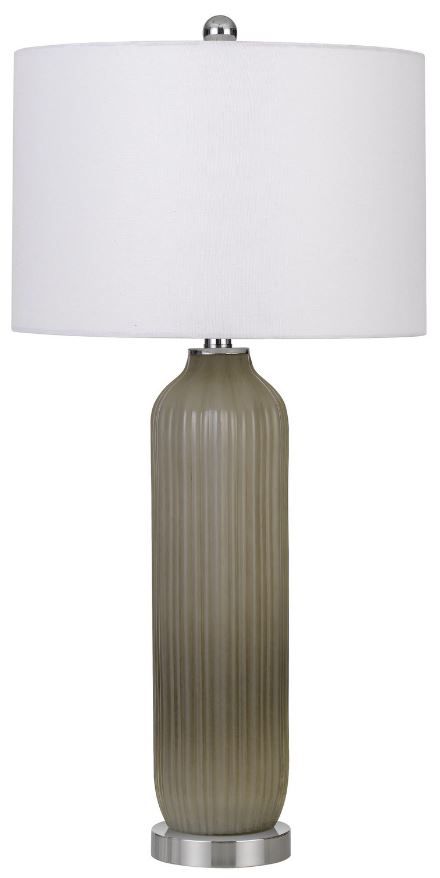 Cal® Lighting & Accessories Catalina Gray Table Lamp-0