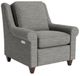 Bassett® Furniture Customizable Magnificent Motion Fabric Roll Arm Power Wall Recliner-0
