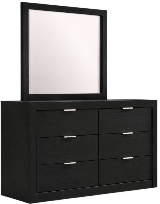 New Classic® Home Furnishings Asher Smoke Dresser and Mirror-0