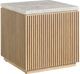Universal Explore Home™ Avaline Carmen White Side Table with Skylar Base-0