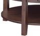 Whittier Wood® Furniture McKenzie Caffe Round Cocktail Table-2