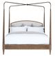 Vanguard® Furniture Compendium Brown Anderkit Tufted Headboard King Platform Bed-1