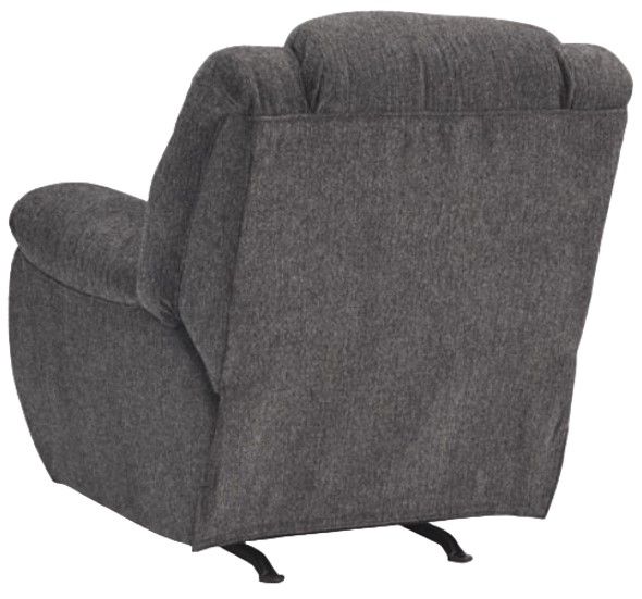 Signature Design by Ashley® Foreside Charcoal Manual Rocker Recliner-2