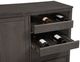 John Thomas Furniture® SoMa Coal Wine and Storage Cabinet-3