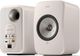 KEF LSX II LT 4.5" Stone White Powered Stereo Speakers-2