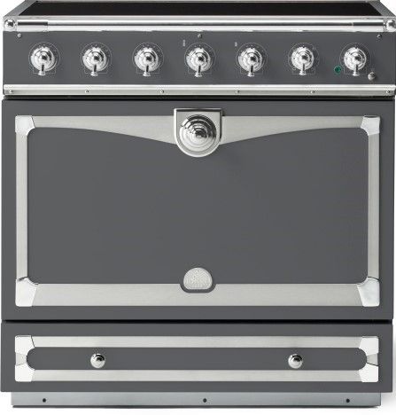 La Cornue CornuFé 90 Albertine 36" Graphite Pro Style Induction Range-0
