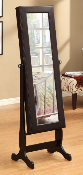 Coaster® Jewelry Cheval Mirror With Drawers-1