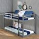ACME Furniture Gaston Gray Twin Youth Loft Bed-4