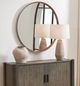 Uttermost® Torrado Plated Bronze Round Mirror-2