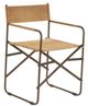 Home Trends & Design Copenhagen Sand Suede Dining Chair-0