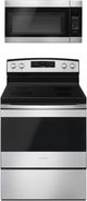 Amana® 2 Piece Black on Stainless Kitchen Package -0