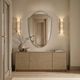 Renwil® Reims Plated Aged Brass Accent Mirror-1
