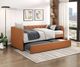 Homelegance® Wilcox Brown Youth Twin Daybed with Trundle-1