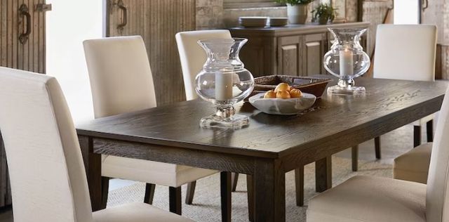 Bassett® Furniture Customizable BenchMade Selwyn 78" Oak Dining Table-3
