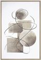 Crestview Collection Sheridan 2-Piece Beige/White Wall Art Set-1
