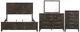 New Classic® Home Furnishings Andover 4-Piece Nutmeg Queen Panel Bedroom Set with Chest-0