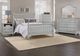 Vaughan-Bassett Cottage Gray Queen Slat Poster Bed-4