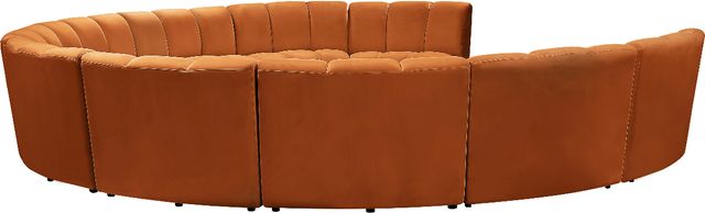 Meridian Furniture Infinity 10-Piece Cognac Modular Sectional-2