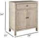 Nest Home Collections Amelia White Washed Cabinet-3