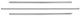 Frigidaire® Aluminum Front Control Freestanding Range Trim Kit-0