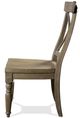 Riverside Furniture Sonora Snowy Desert X-Back Dining Side Chair-2