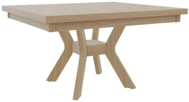 Mavin Customizable 42" x 48" Rectangular Plank Dining Table-0