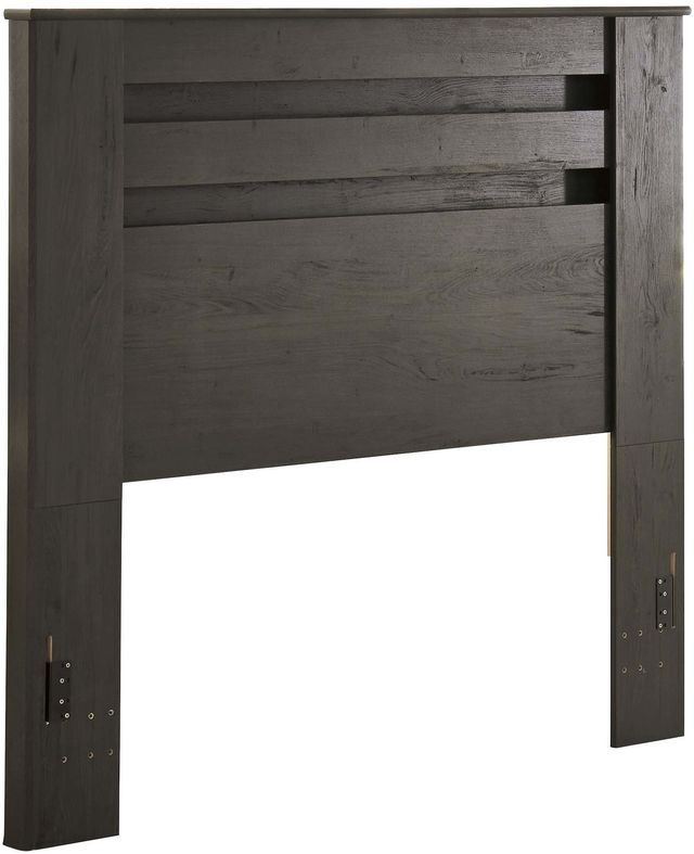 Signature Design by Ashley® Brinxton 4-Piece Charcoal Queen/Full Panel Headboard Bedroom Set-1