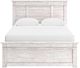 Signature Design by Ashley® Fenderport Whitewash Queen Panel Storage Bed-2