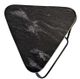 Sagebrook Home Metal and Marble Triangle 2 Pieces Black and White Side Coffee Table Set-2