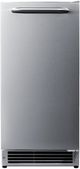 Summit® 15" 25 lb. Stainless Steel Outdoor Ice Maker-0