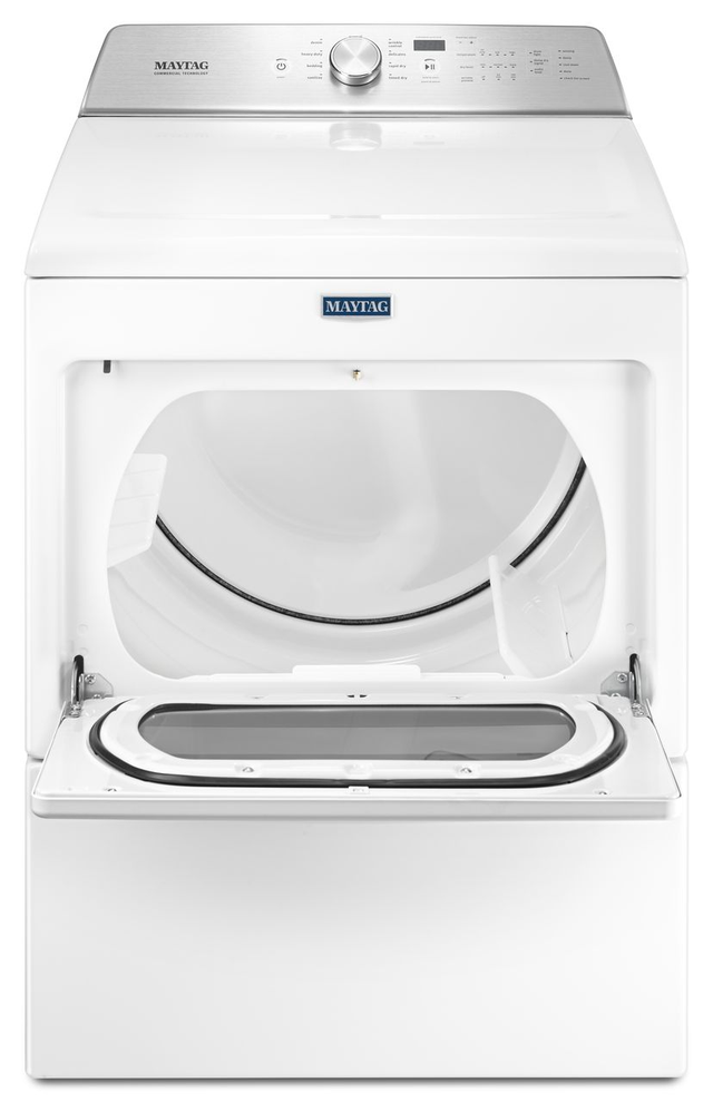 Maytag® 7.4 Cu. Ft. White Front Load Electric Dryer-1