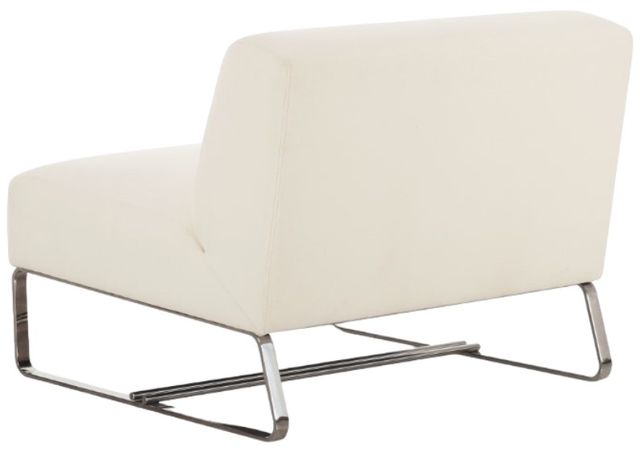 Moe's Home Collection Jules Off White Aluminum/Polyester Outdoor Accent Chair-3