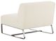 Moe's Home Collection Jules Off White Aluminum/Polyester Outdoor Accent Chair-3