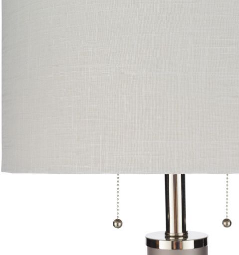 Surya Russo Medium Gray Frosted Table Lamp-2