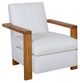 Century® Customizable Otto Wooden Outdoor Lounge Chair-0