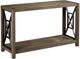 Hammary® Synthesis-Hamilton Smoked Gray Sofa Table-0