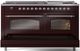 Ilve® Nostalgie II Series 60" Burgundy Pro Style Dual Fuel Range-4