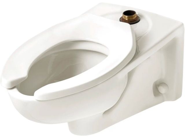 American Standard Afwall® White Millennium® Top Spud Elongated Wall-Hung Bowl-2