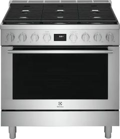 Electrolux 36" Stainless Steel Dual-Fuel Freestanding Range