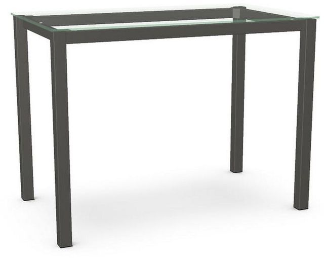 Amisco Customizable Harrison 36" Glass Counter Table Base-0