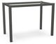 Amisco Customizable Harrison 36" Glass Counter Table Base-0