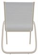 Telescope Casual Gardenella Abalone/Desert Aluminum/Fabric Outdoor Sling Stacking Arm Chair-3
