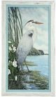 Stylecraft Great Blue Heron Blue/White Wall Art-0